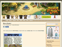 Tablet Screenshot of animaljamhq.com